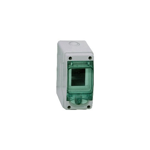 13975 Schneider FR AP Kleinverteiler MINIKAEDRA AP 1R 3TE IP65 Produktbild Front View L