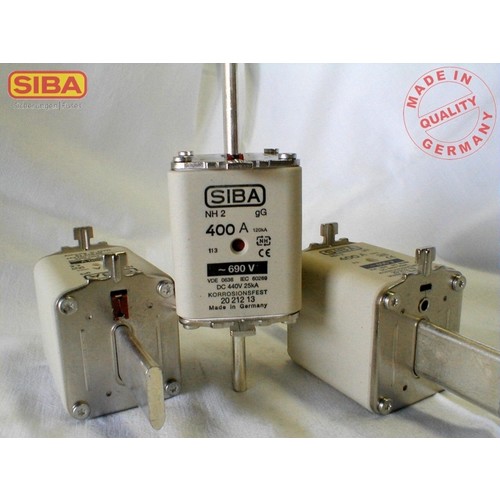 2021213.315 Siba NH Sicherung GR.2 315A 690V Produktbild Front View L