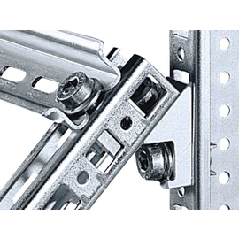 4134000 RITTAL Winkelstück 45° f. Recht- eck-Sys.lochung 12.5x10.5mm (Tray=12Stk) Produktbild