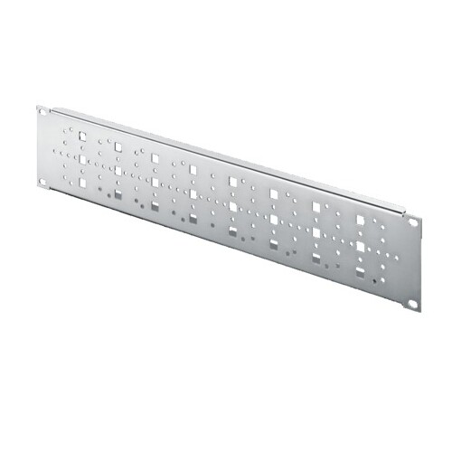 7151300 RITTAL Montagepanel 19Zoll 2HE/U Stahlblech verzinkt Produktbild