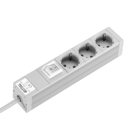 7240120 RITTAL DK STECKDOSENL.3 D.M.SCHALTER Produktbild front M