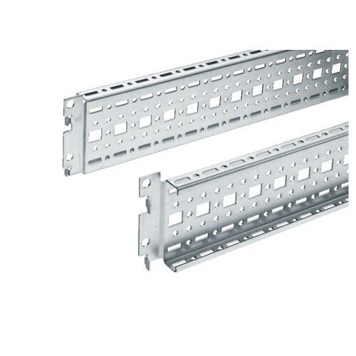 8612100 RITTAL System-Chassis 17x73mm Außenmontage für B/T 1000mm (Tray=4Stk) Produktbild Front View L