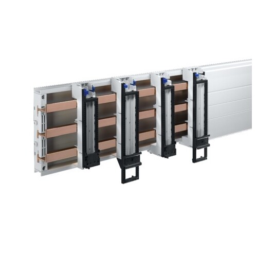 9340260 RITTAL OM Träger ohne Kontakt- system Tragrahmen B45xH170mm Produktbild Front View L