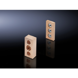 9676528 RITTAL Kontaktstück für Flat-PLS Schienen-B80mm 2 Schienen je Leiter Produktbild front M