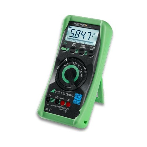 M205A GMC Digital-Multimeter METRAHit 2+ DKD-Kalibrierzertifikat im Lieferumfang Produktbild Front View L