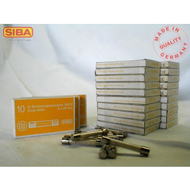 172530.3,15 Siba G-Sicherungseinsatz 5x30 3,15A mittelträge Produktbild