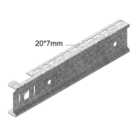 E8056 Vergokan KCL 200 Konsole B=200 Schnappsystem Produktbild front M