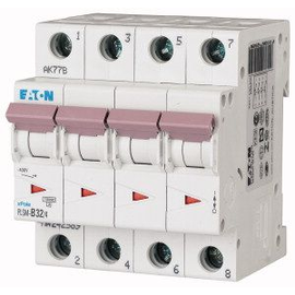242615 EATON PLSM-C32/4-MW Leitungs- schutzschalter 32A 4-pol. 10kA 4TE Produktbild