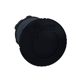 ZB5 AS52 Schneider Pilzdrucktaster mit Rastung 40mm schwarz Produktbild