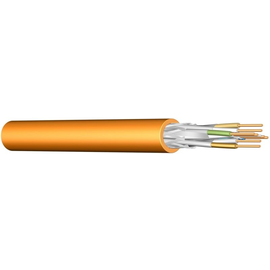 Cat 7 LAN 600 Duplex 2X(4X2XAWG23) Pimf PVC grau S/FTP Messlänge Produktbild front M