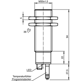 102159 Pepperl & Fuchs Ultraschallsensor UC2000-30GM-E6R2-V15 Produktbild