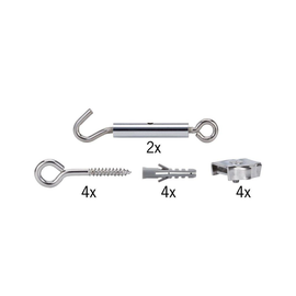 178.03 Paulmann Spann-Montageset chrom Produktbild