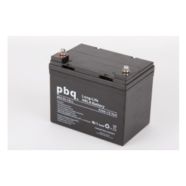 108120 Pbq L 33-12 Bleiakku AGM Longlife 12V 33Ah/C20 Insert M6 195x130x168 Produktbild front M