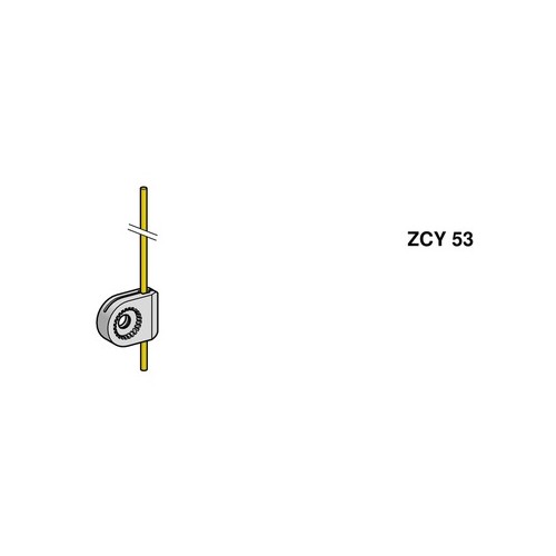 ZCY 53 Telemecanique Metallstab 3mm f. Positionsschalter Produktbild Front View L