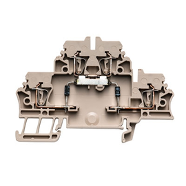 1690040000 WEIDMÜLLER ZDK 2.5/D/4 Reihenklemme Produktbild