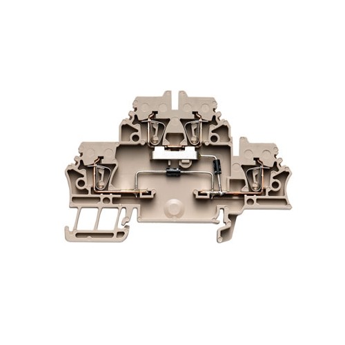 1690060000 WEIDMÜLLER ZDK 2.5/D/6 Reihenklemme Produktbild Front View L
