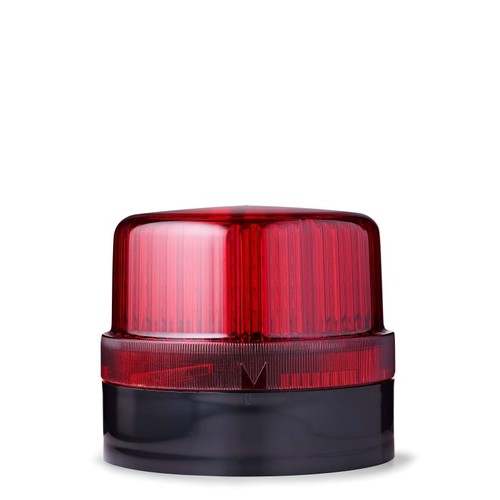807502313 Auer Signalleuchte LED 230/240 Blinkleuchte rot BLG Gehäuse schwarz Produktbild Front View L