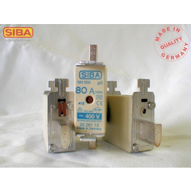 2026113.10 SIBA NH-Sicherung gG Gr. 000 400V 10A DIN43620  Kombimelder Produktbild
