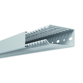 1683 GGK Verdrahtungskanal 30x25 grey (HxB) Produktbild front M