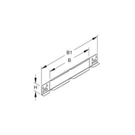 RAW 60.100 Niedax Reduzier-/Abschluß-/ Winkel-Stück 100mm Produktbild