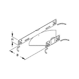 RBAV 60.100 Niedax Winkelverstellbares Formstück 100mm Produktbild