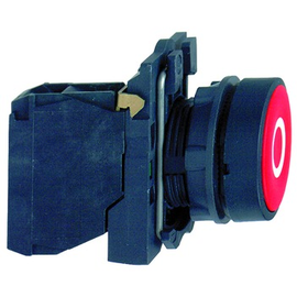 ZB5AA38 Schneider E. Leuchtdrucktaster flach für Einlegeschild grün Produktbild