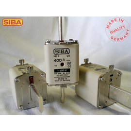 2021213.250 SIBA NH-Sicherung 250A Gr.2 660/690V gG-gL DIN 43620 Kombimelder Produktbild