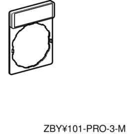 ZBY2178 Schneider E. Schildträger mit Schild 0-1 Produktbild