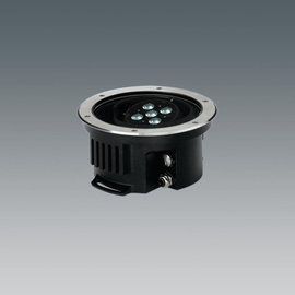 8661016010 Meyer Bodeneinbauscheinwerfer LED 5x3W engstr., schwenkbar, ww Produktbild front M