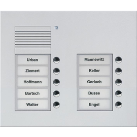 PUK10/2-EN Tcs Außenstation z. Unterputz Montage 10 Tasten 2-reihig Produktbild