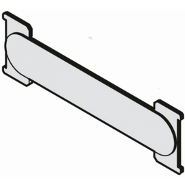 97-9-90227 Renz Renz Alu- Namensschild RSA ohne Gravur 72x21 mm Produktbild