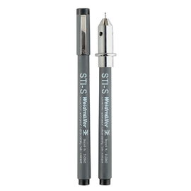 0508401694 WEIDMÜLLER Faserstift STI-S waterproof, schwarz Produktbild