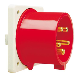 635PH Walther Phasenwender G Ste. 32A 5P 400V 6h IP44 gerade, Flansch angeschrau Produktbild front M