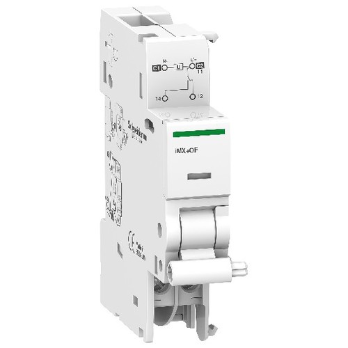 A9A26946 Schneider E Arbeitsstromauslöse u Hilfssch. IMX+OF 220-415VAC/110-130VDC Produktbild Front View L