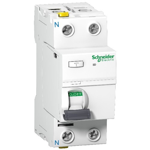 A9Z21225 Schneider E. ACTI9 FI-SCHUTZ- SCHALTER 2P 25A 30MA KL. A Produktbild Front View L