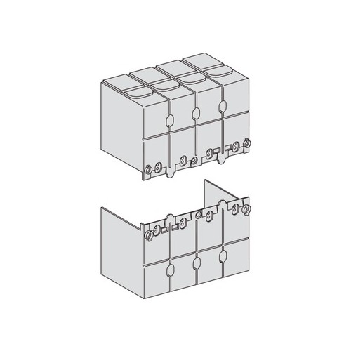 33628 Schneider E. KLEMMENABDECKUNG 3P Produktbild Front View L