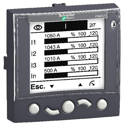 TRV00121 Schneider E. 96 x 96MM FRONTTAFEL DISPLAY FDM Produktbild Front View L