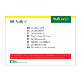2149999901 WALRAVEN  BIS Pacifyre Tangit ID-Schild Produktbild