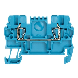 1775490000 WEIDMÜLLER ZDU 1.5 BL Durchgangs-Reihenklemme Produktbild
