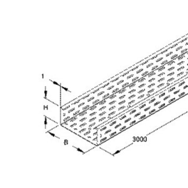 233007 Niedax RL 85.200 Kabelrinne leich Produktbild