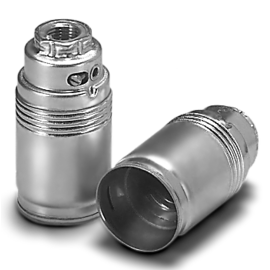 101865 Vossloh Fassungen E14 metall M10x1 glatt Produktbild front M