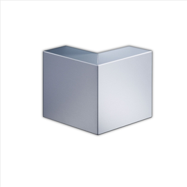 18003 GGK BRA3 60/170/ 80 A RW BRA3 Außeneck RAL9010 Aluminium Haubenform Produktbild front M