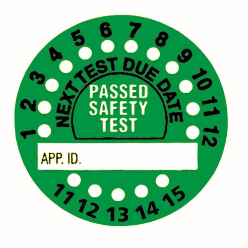 2141145 Fluke PASS560R Geräteaufkleber für Gutbewertung Produktbild Front View L