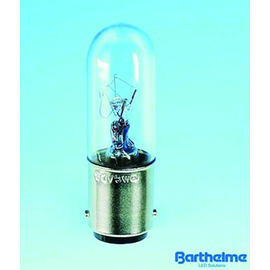 00122405 Barthelme Röhrenlampe 24V 5W BA15d 16x54mm Produktbild