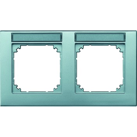 472260 MERTEN Rah 2f waag.beschr.TPm alu M-Pl Produktbild front M