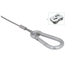 09486202 Walraven EA04 BIS DobyGrip Karabinerhaken 2mx2mm Produktbild front M