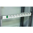 NSYAPU19S8S Schneider E. 19STECKD.LEIST 1HE 8SCHUKO VDE 1SCHALTER Produktbild front S