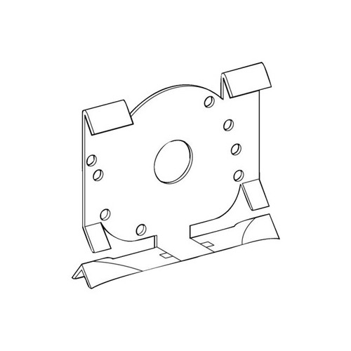 KZ31 Schneider E. SCHNELLBEFESTIGUNG FUER NORMTRAGSCHIENE Produktbild Front View L