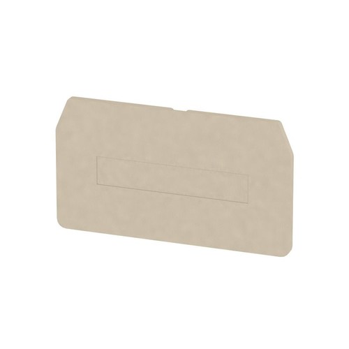 1632100000 Weidmüller ZAP/TW 4 BL Abschlussplatte für ZDU 4 blau Produktbild Front View L