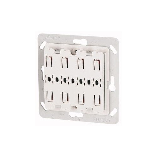 126032 EATON CTAA-01/04-LED Taster 1-fach, mit LED Produktbild Front View L